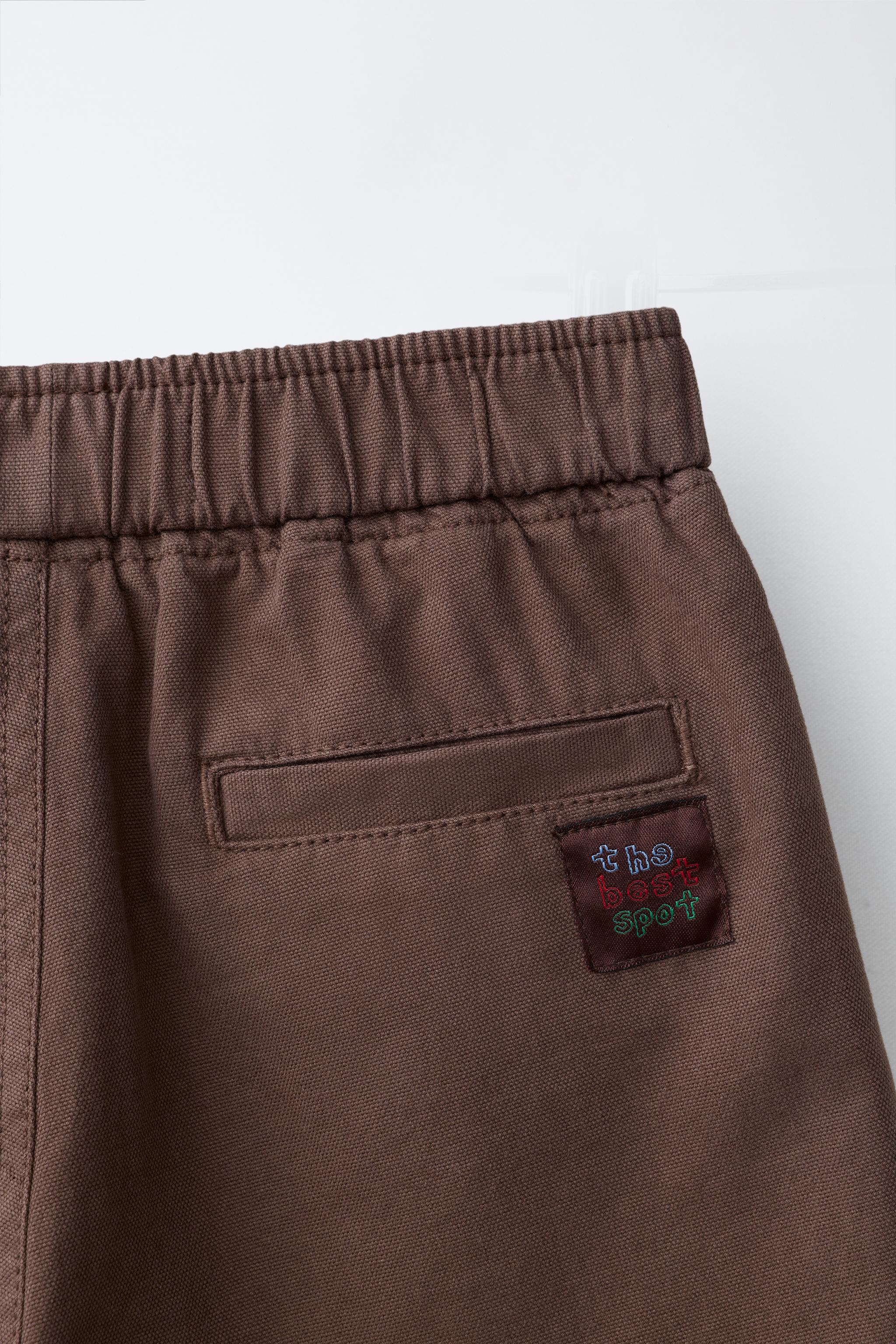 SHORT EN TOILE
